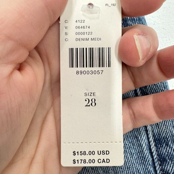 Pistola Ally High Rise Boot Wayfarer Vintage Raw Hem Anthropolgie NWT Size 28 - Picture 4 of 10